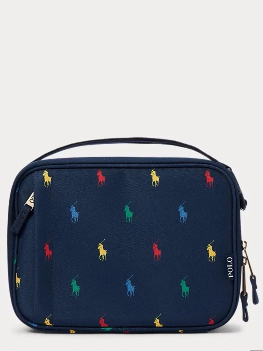 Ralph Lauren Polo Bear Backpack & Pony Lunch Tote Set